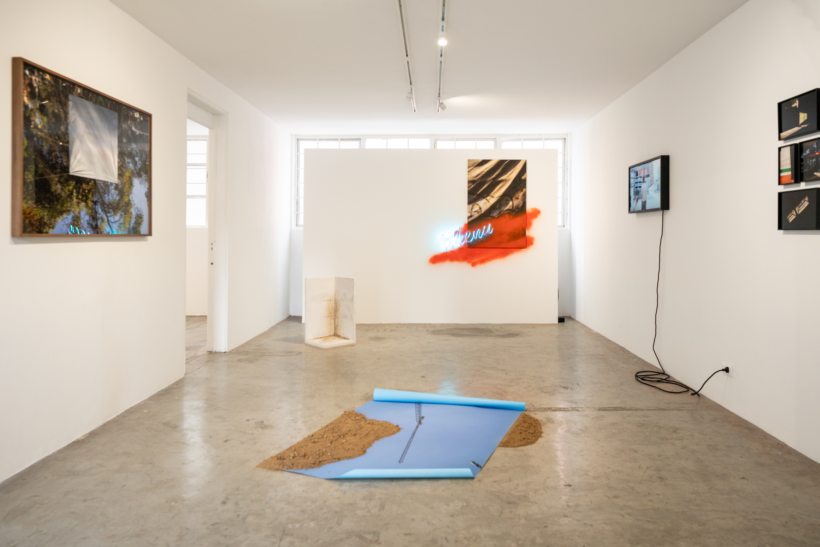 Vista de la exposición de Calixto Ramírez en Lateral